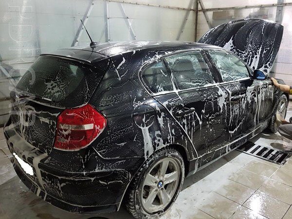 Мойка перед полировкой